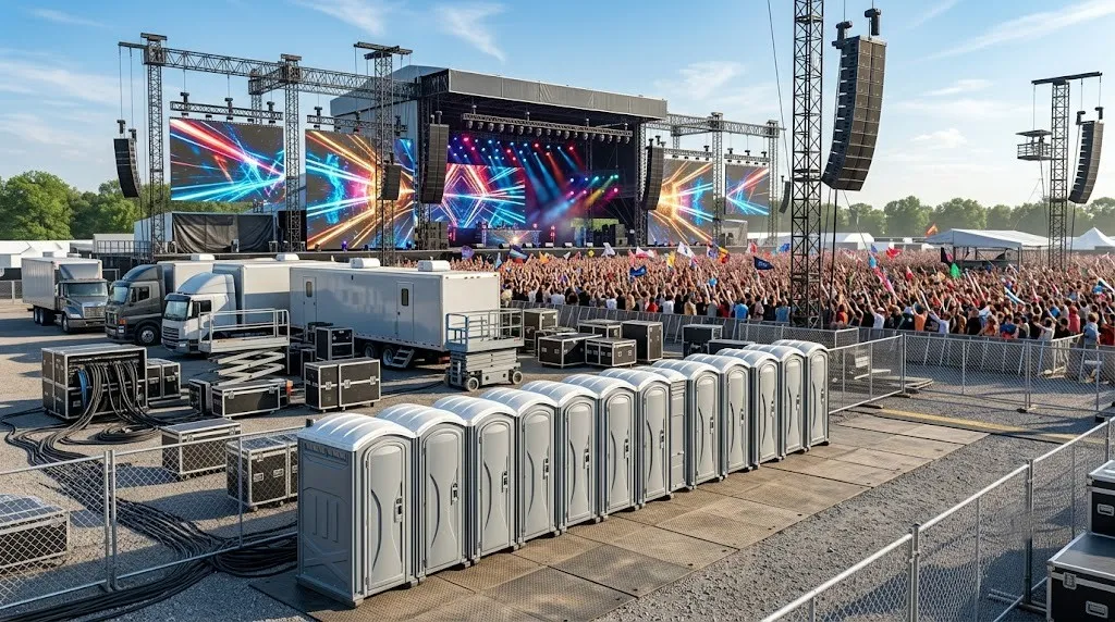 Concert Restroom Rental in Minneapolis, MN