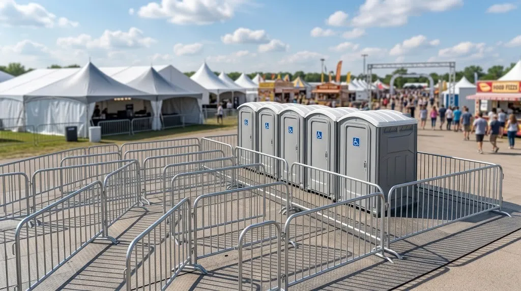 Crowd Control Barrier Rental in Minneapolis, MN